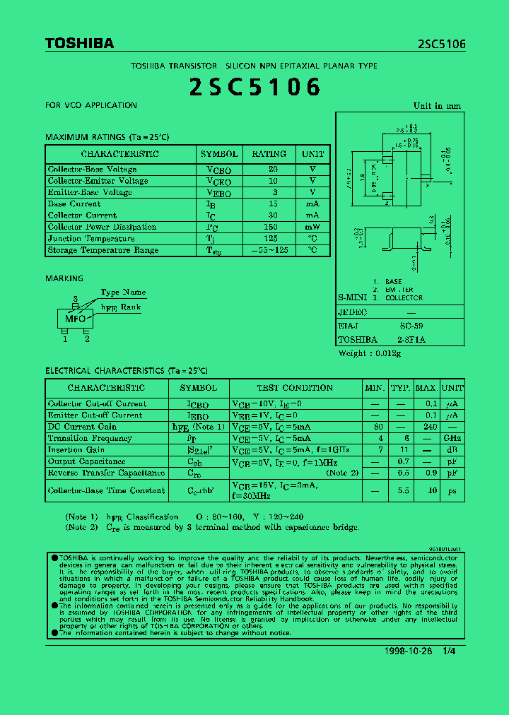 2SC5106_316974.PDF Datasheet