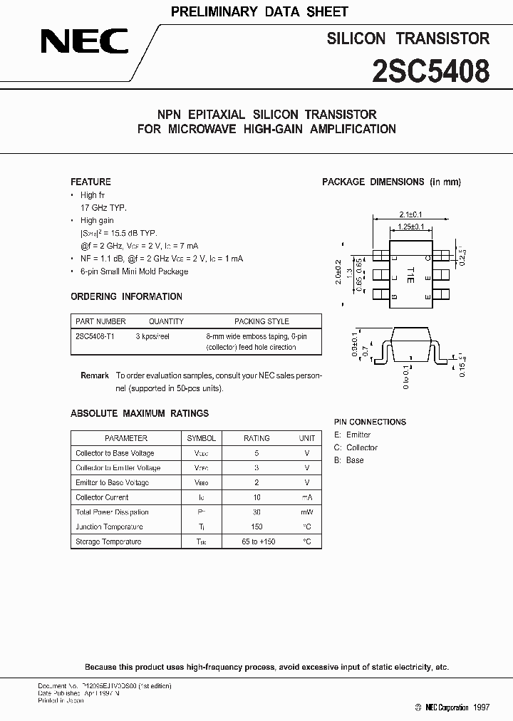 2SC5408_313568.PDF Datasheet