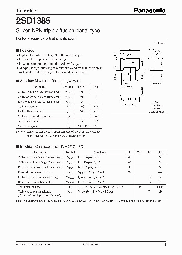 2SD1385_317783.PDF Datasheet