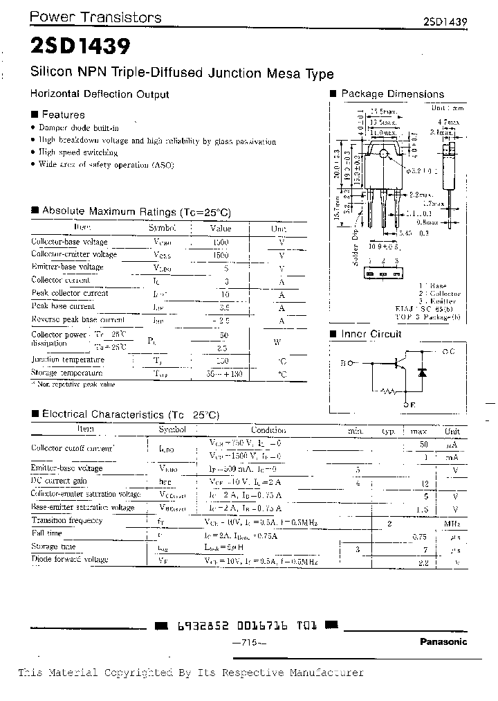 2SD1439_199046.PDF Datasheet