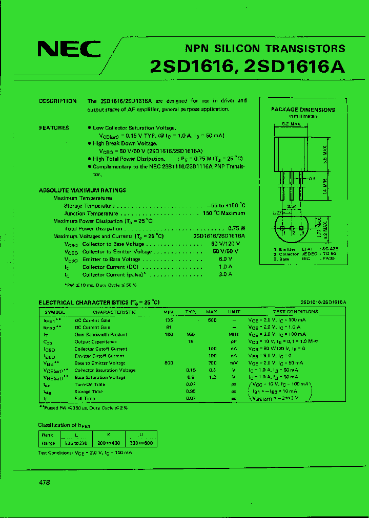 2SD1616A_315733.PDF Datasheet
