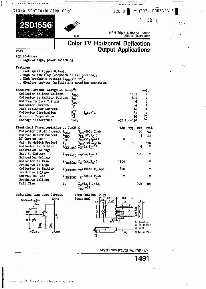 2SD1656_382525.PDF Datasheet