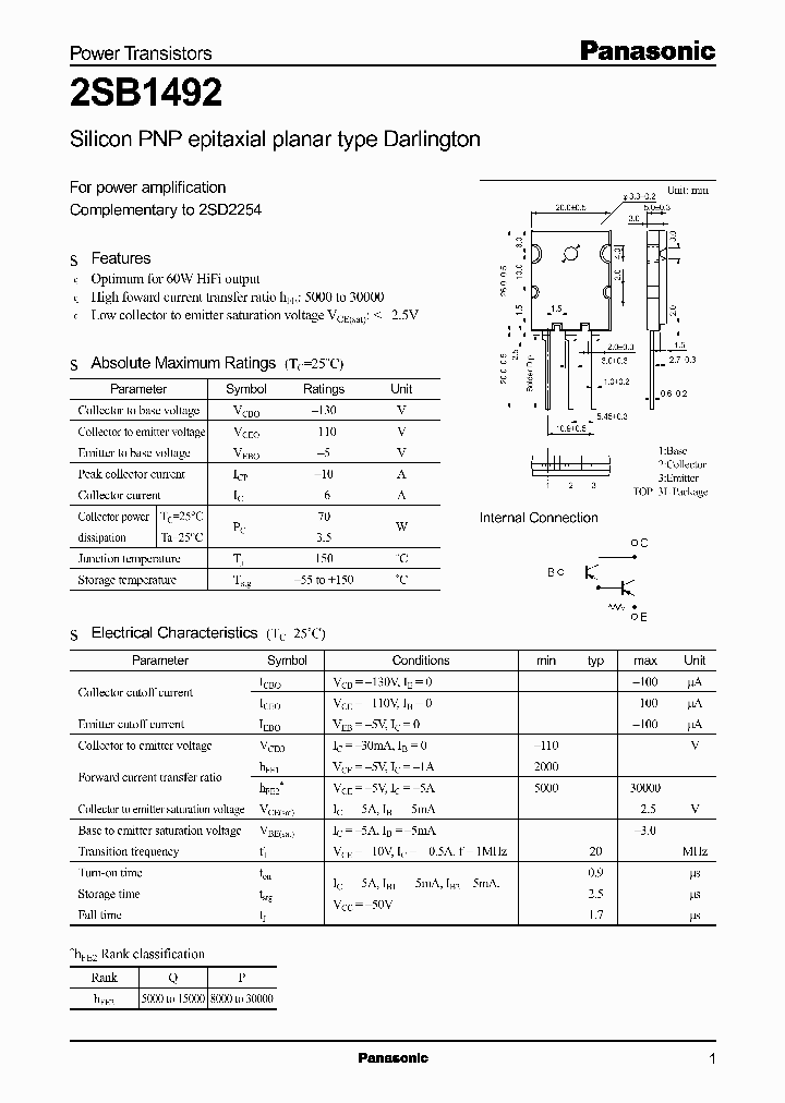 2SB1492_143653.PDF Datasheet