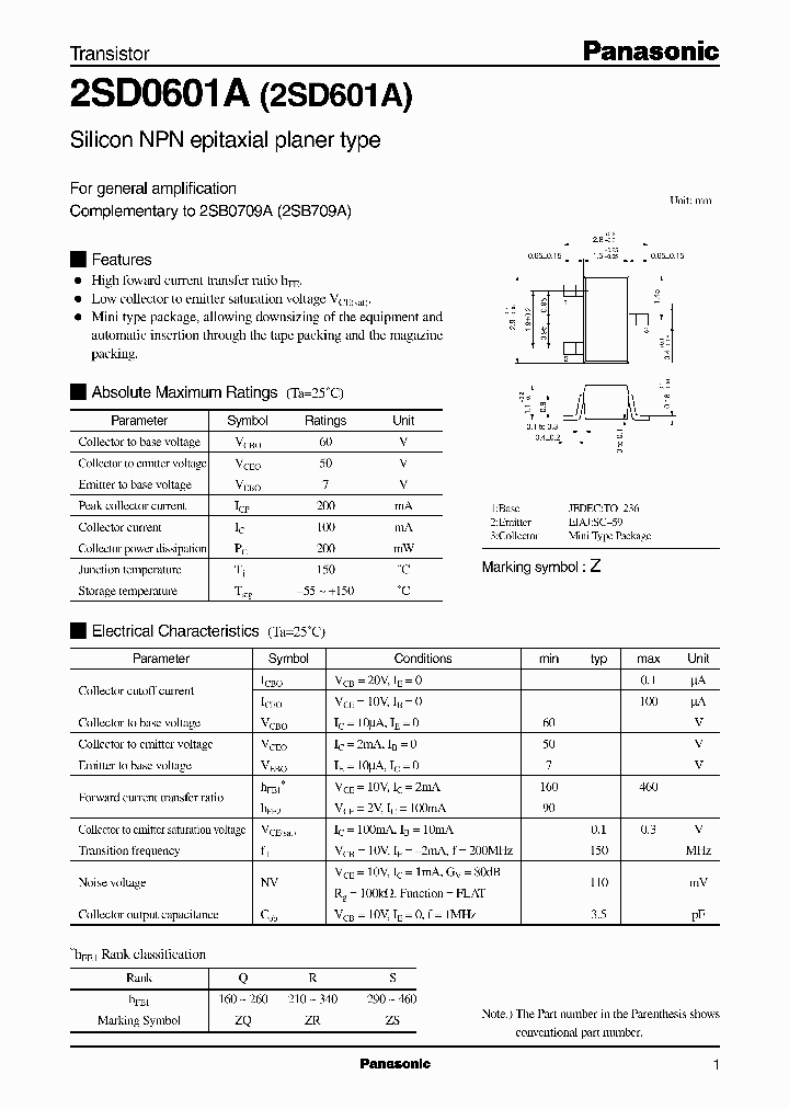 2SD601A_352092.PDF Datasheet