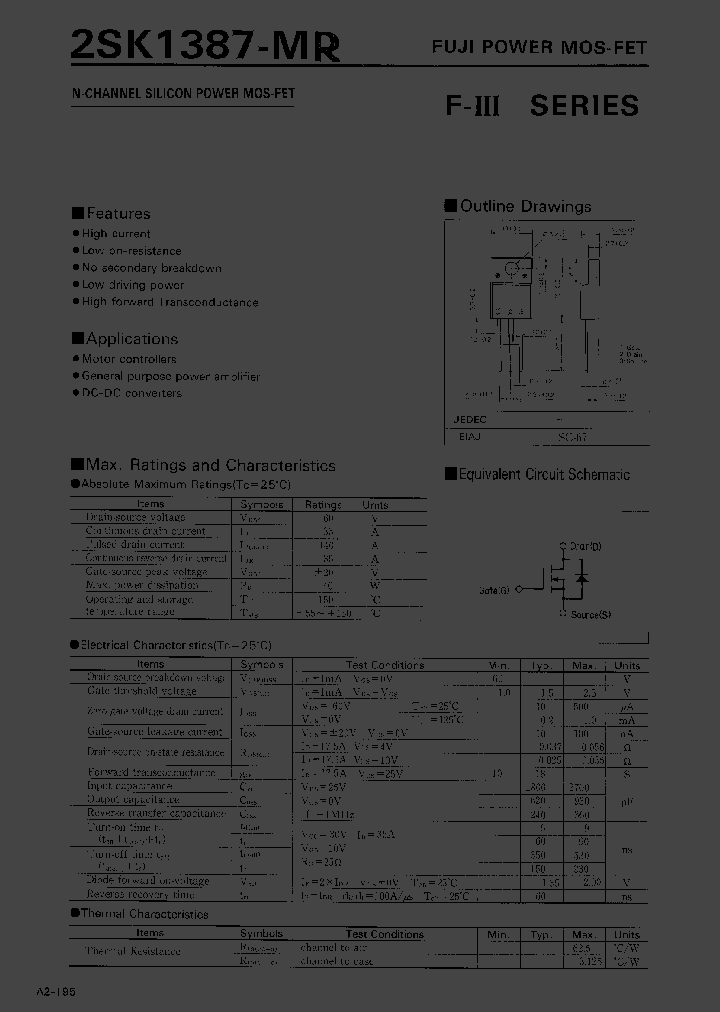 2SK1387-MR_345330.PDF Datasheet