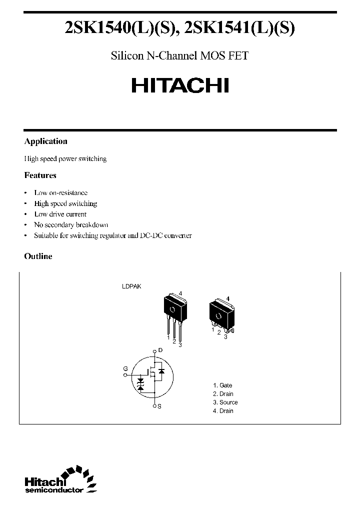 2SK1541_316277.PDF Datasheet