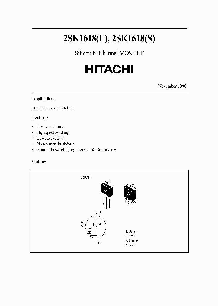 2SK1618_203276.PDF Datasheet