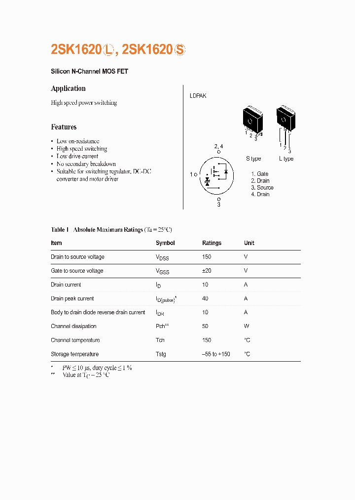 2SK1620L_196687.PDF Datasheet