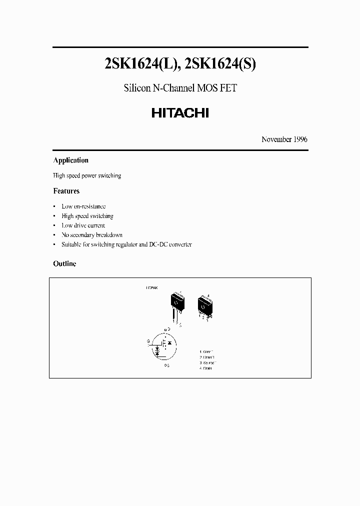 2SK1624_196685.PDF Datasheet