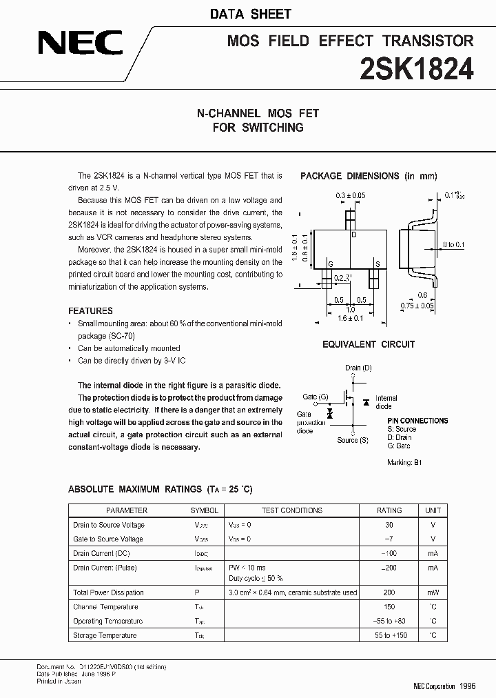 2SK1824_203283.PDF Datasheet