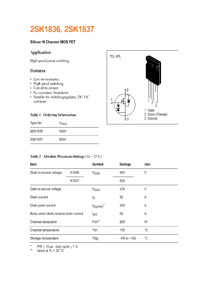 2SK1836_306410.PDF Datasheet