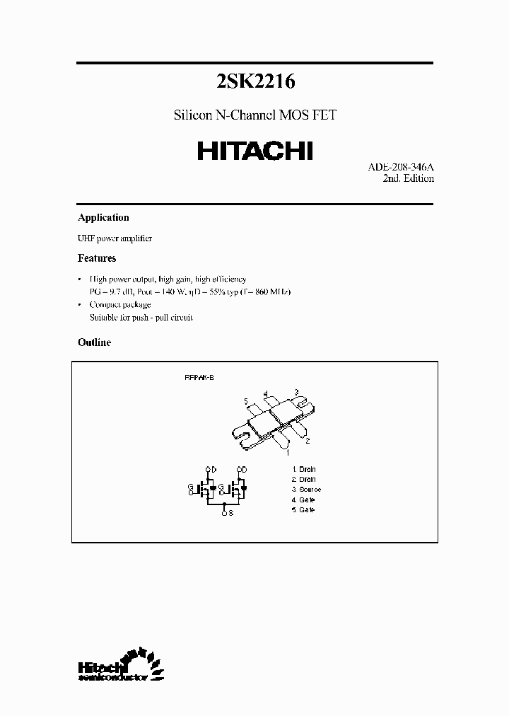 2SK2216_313639.PDF Datasheet