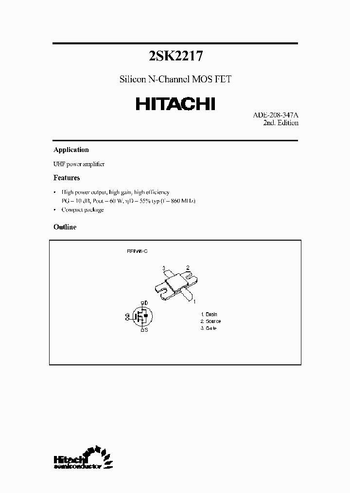 2SK2217_313638.PDF Datasheet