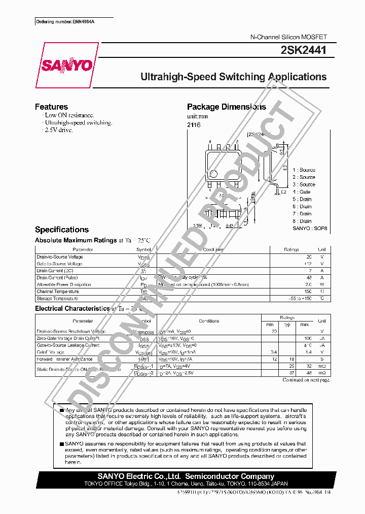 2SK2441_319699.PDF Datasheet