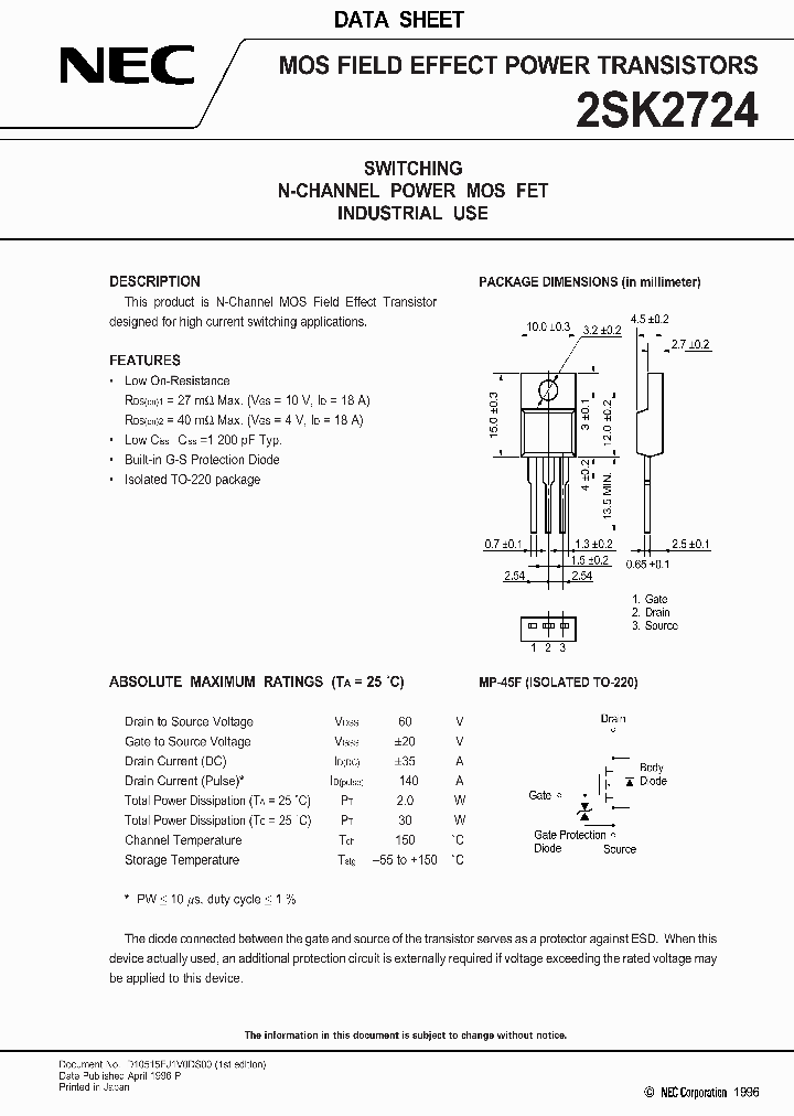 2SK2724_182723.PDF Datasheet