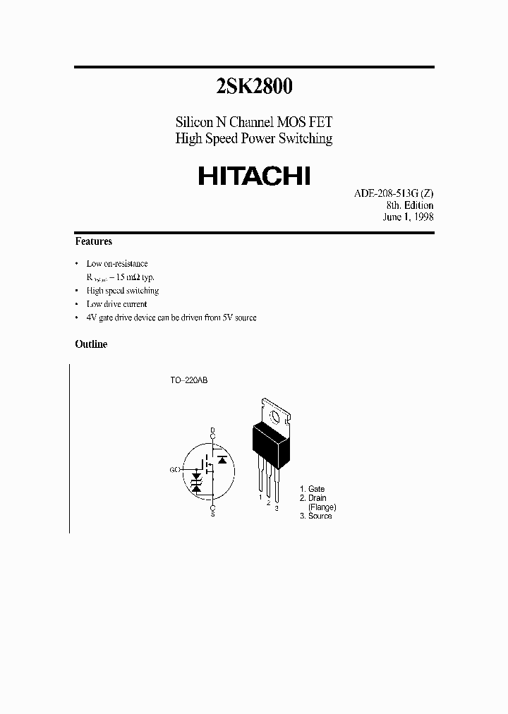 2SK2800_341762.PDF Datasheet