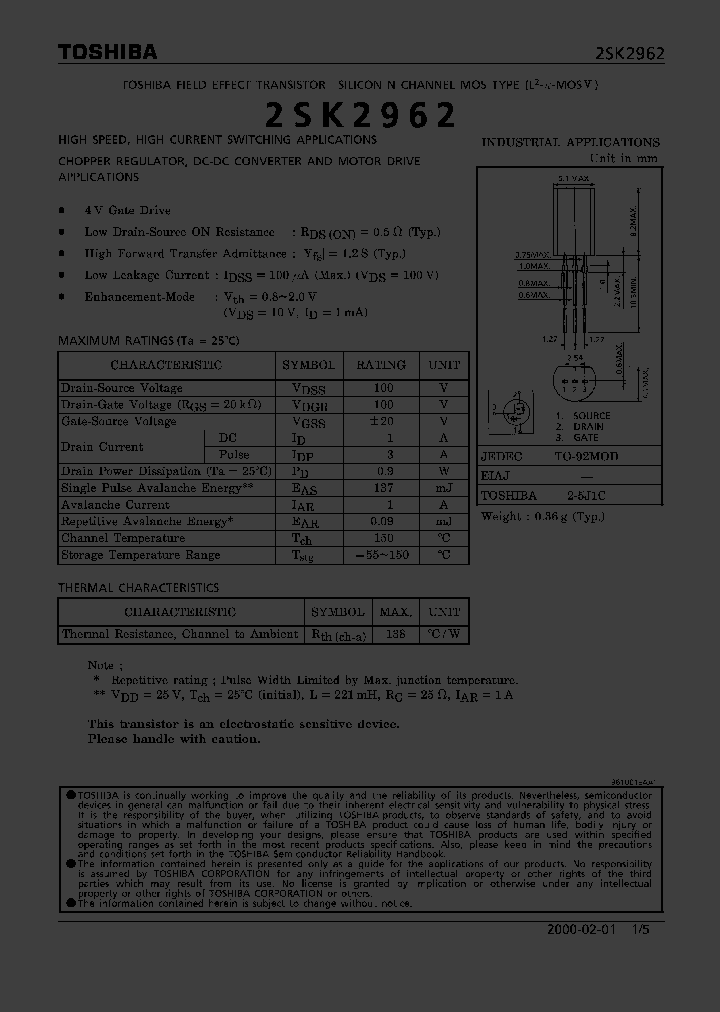 2SK2962_327424.PDF Datasheet