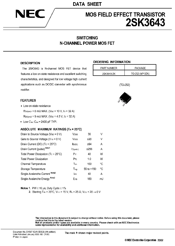 2SK3643_371814.PDF Datasheet