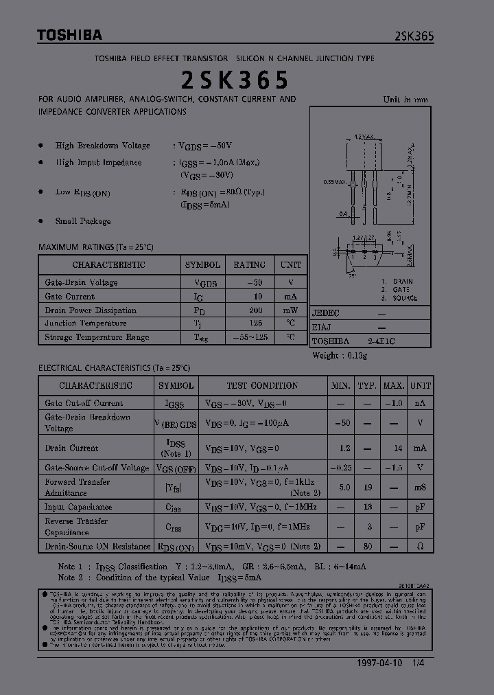 2SK365_339808.PDF Datasheet
