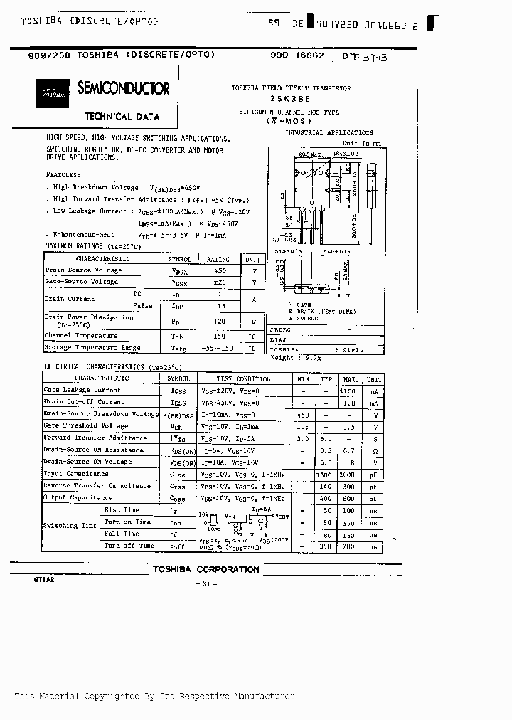 2SK386_197406.PDF Datasheet