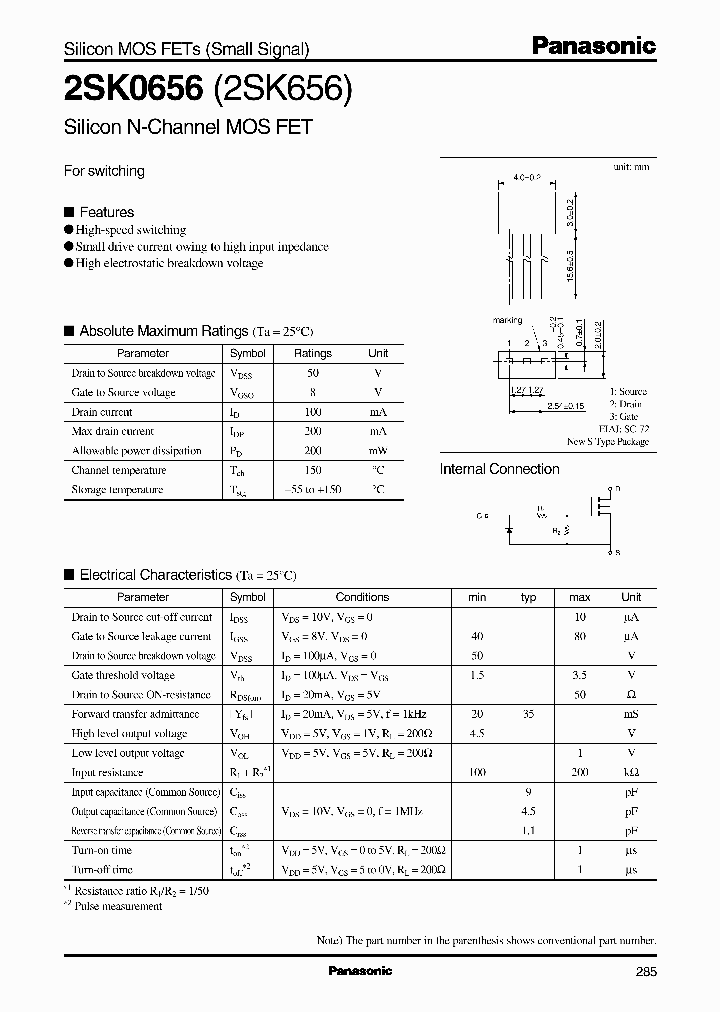 2SK656_335124.PDF Datasheet