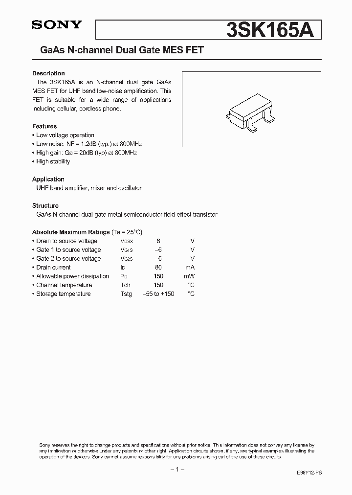 3SK165A_200951.PDF Datasheet