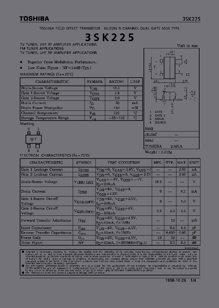 3SK225_204478.PDF Datasheet