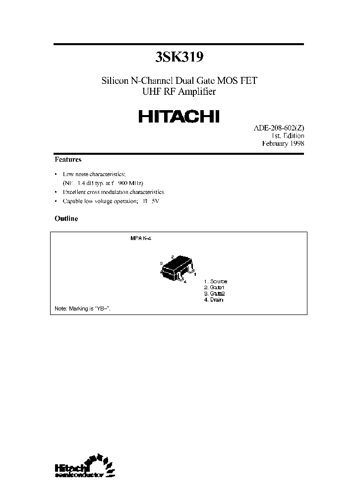 3SK319_332946.PDF Datasheet