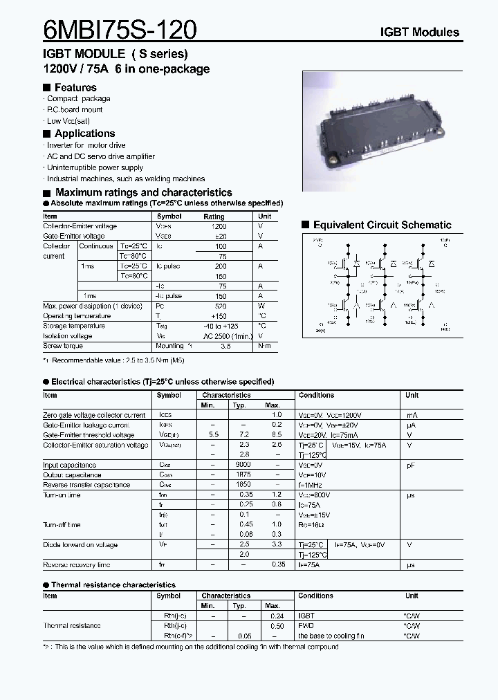 6MBI75S-120_366474.PDF Datasheet