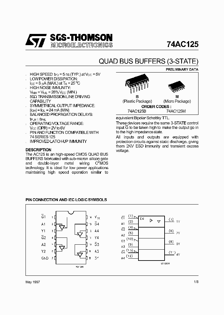 74AC125_201547.PDF Datasheet
