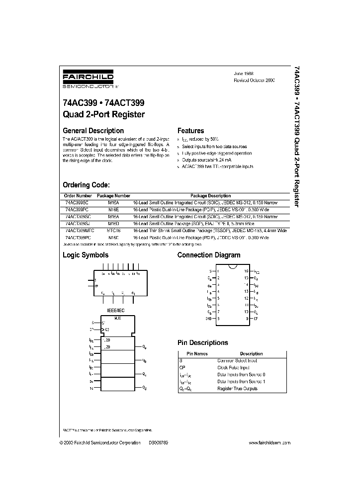74AC399_358962.PDF Datasheet