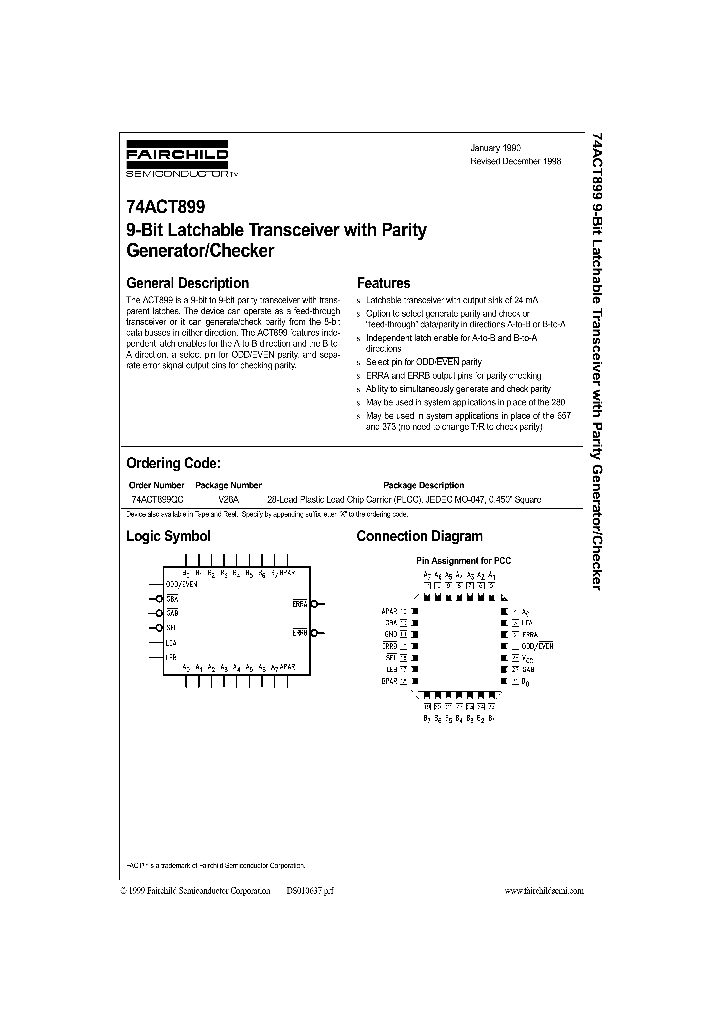 74ACT899QC_373774.PDF Datasheet