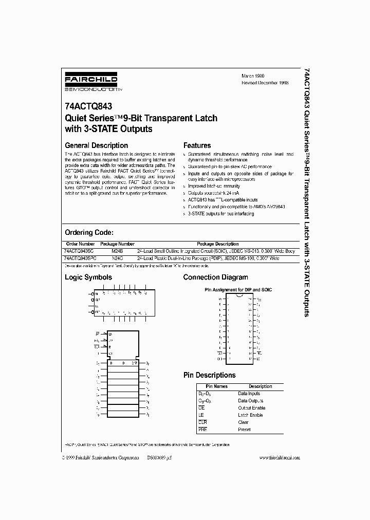74ACTQ843SC_370173.PDF Datasheet
