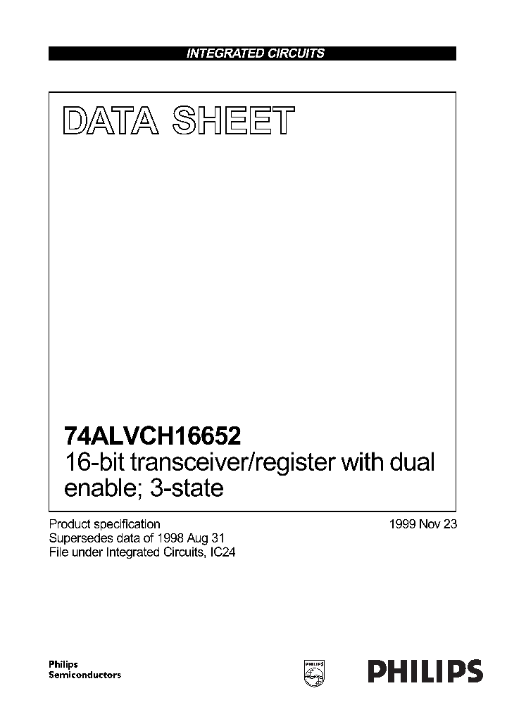 74ALVCH16652_316039.PDF Datasheet