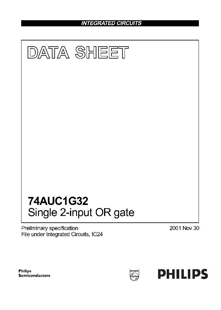 74AUC1G32_311306.PDF Datasheet