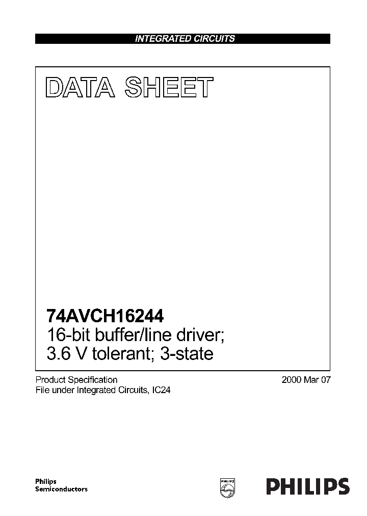74AVCH16244_322779.PDF Datasheet