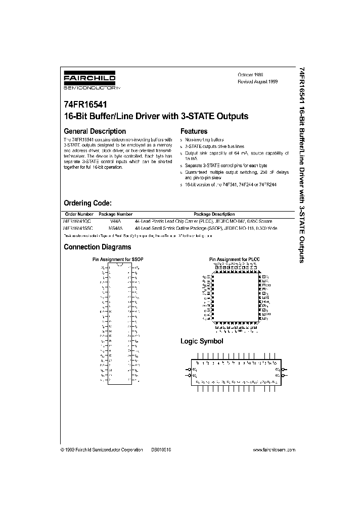 74FR16541_358246.PDF Datasheet
