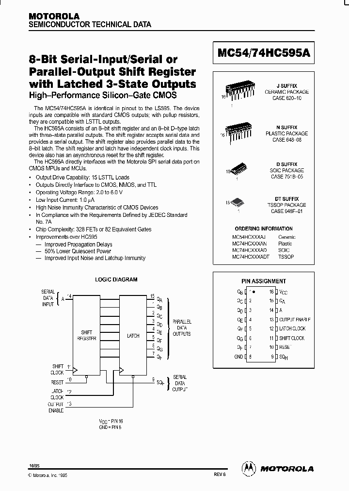 74HC595_370217.PDF Datasheet