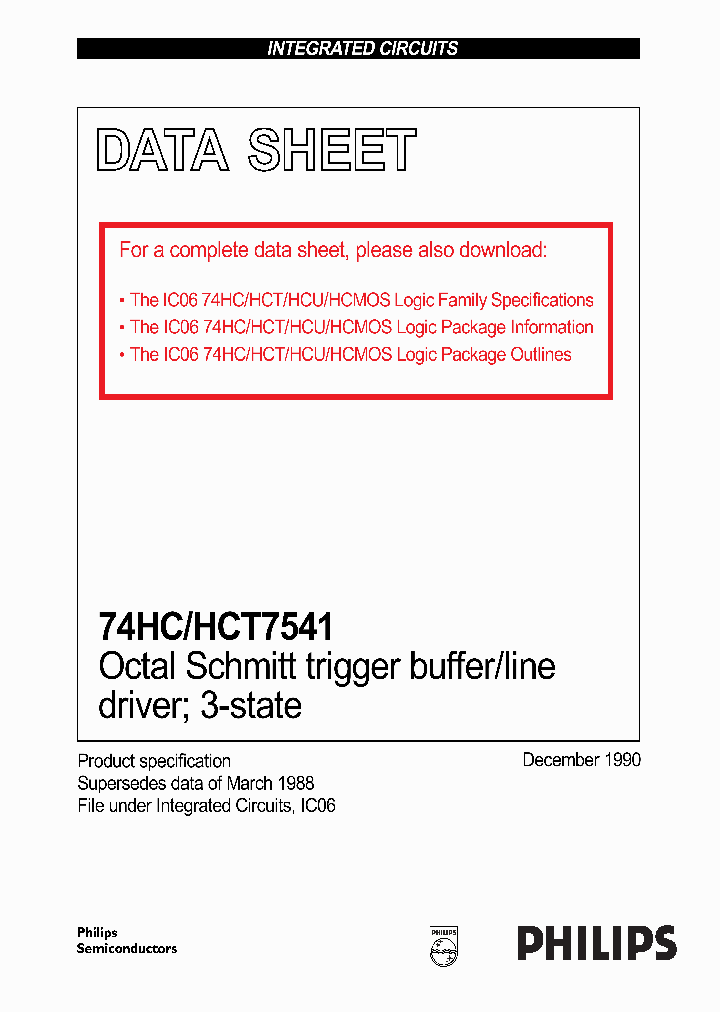 74HCT7541_74565.PDF Datasheet