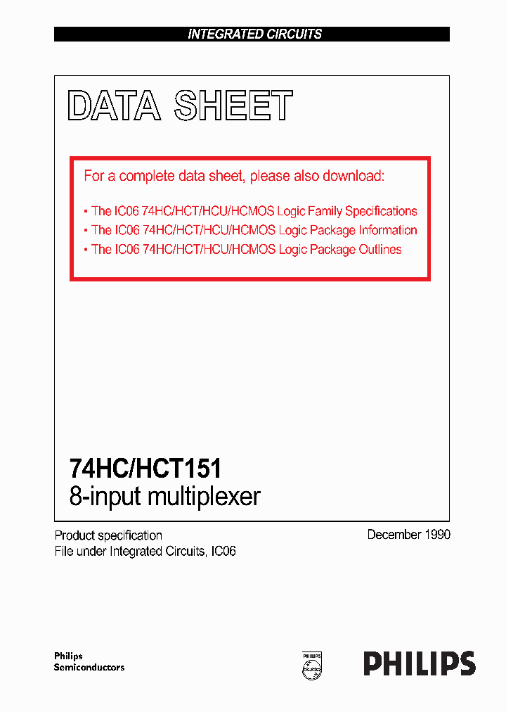 74HCHCT151_320353.PDF Datasheet