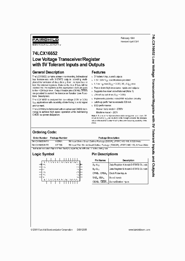74LCX16652_316036.PDF Datasheet