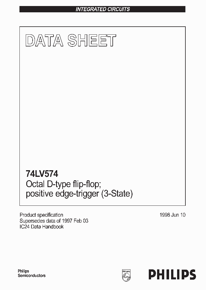 74LV574_313237.PDF Datasheet