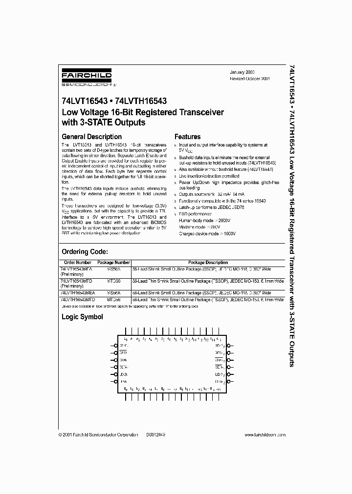 74LVTH16543_330509.PDF Datasheet