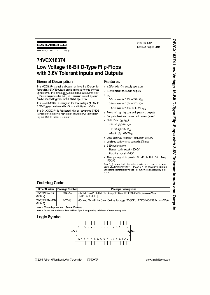 74VCX16374_319782.PDF Datasheet