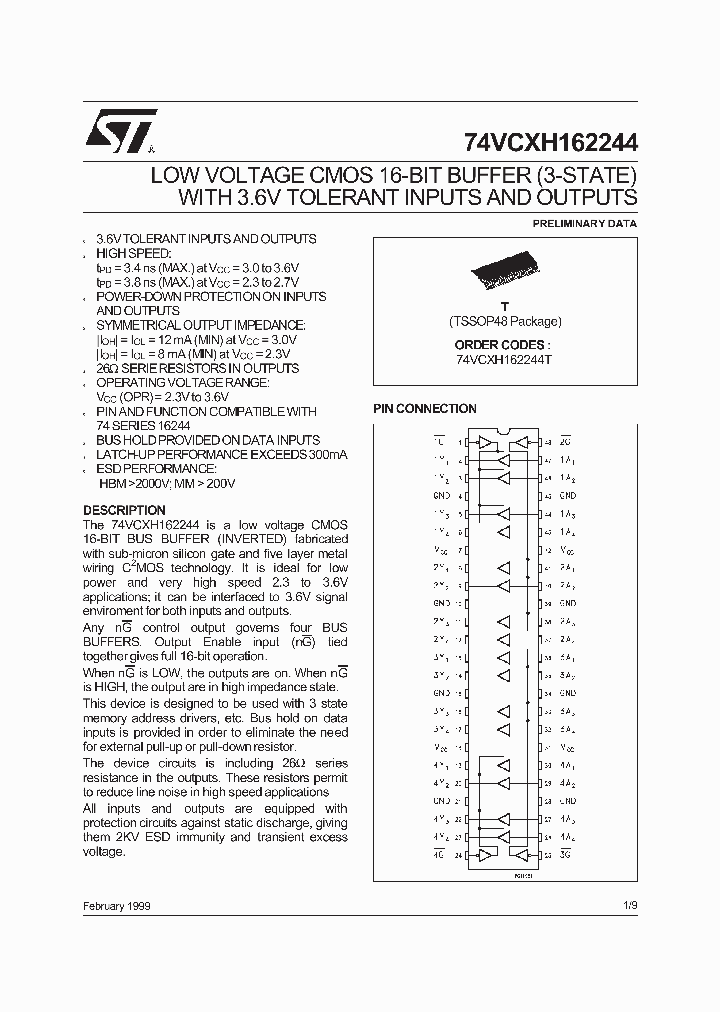 74VCXH162244_356180.PDF Datasheet