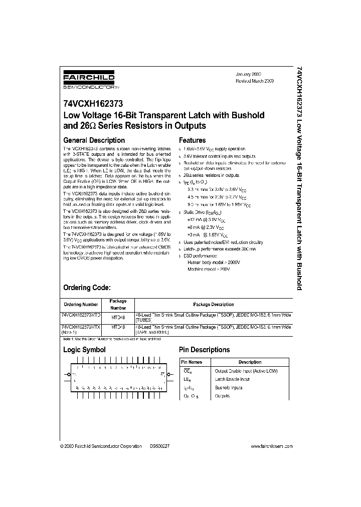 74VCXH162373_356175.PDF Datasheet