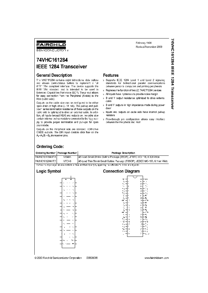 74VHC161284_309873.PDF Datasheet