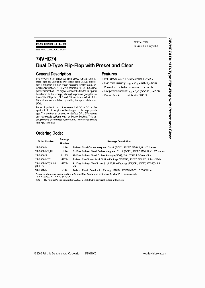 74VHC74MTC_322914.PDF Datasheet