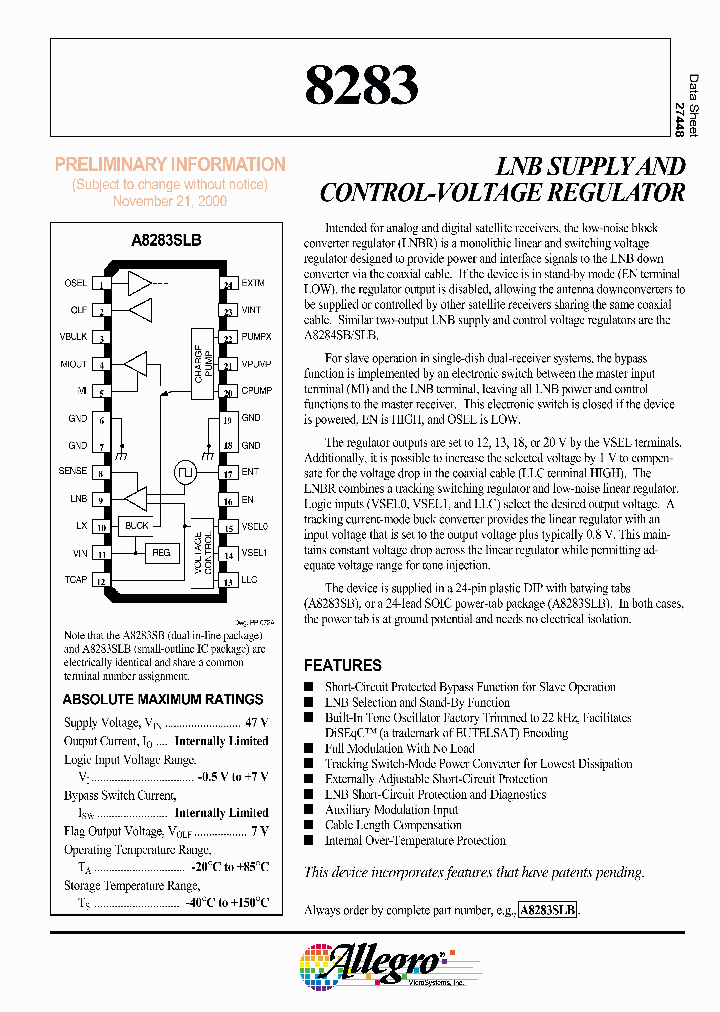 A8283SB_108669.PDF Datasheet
