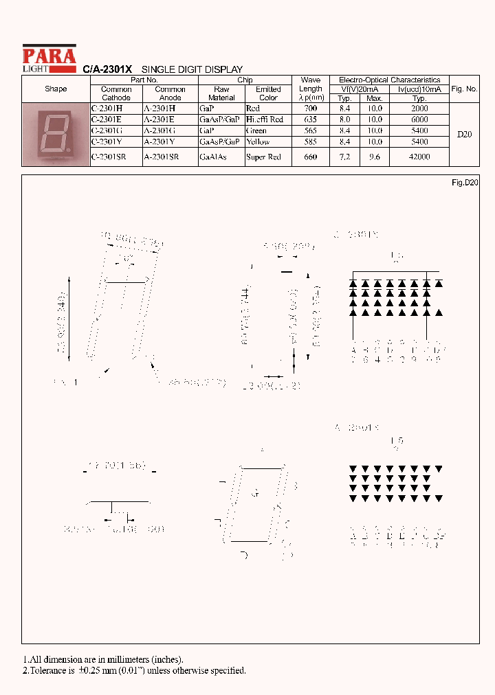 A-2301E_373261.PDF Datasheet